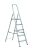 Háztartási alu létra 5 fok