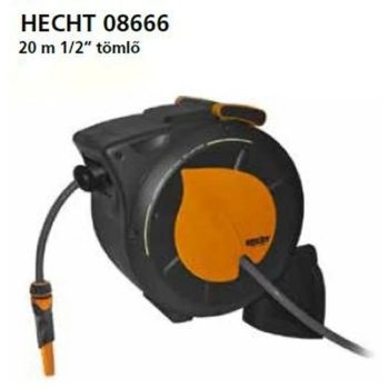 Fali tömlőtartó 1/2" - 20 m Hecht