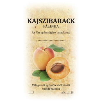 Matrica kajszibarack pálinka 50db/csom