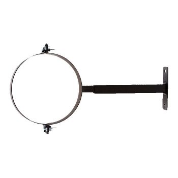 Fekete csőbilincs 120mm