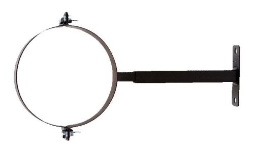 Fekete csőbilincs 130mm