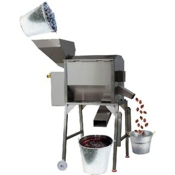 Gyümölcsmagozó gumilapátos inox kivehető rostás
