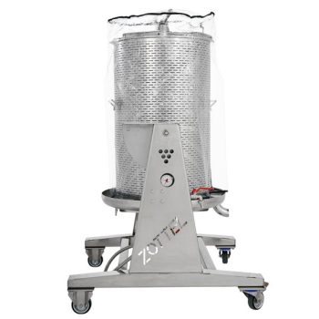   Prés INOX rozsdamentes víznyomásos hidroprés 160L-es Zottel