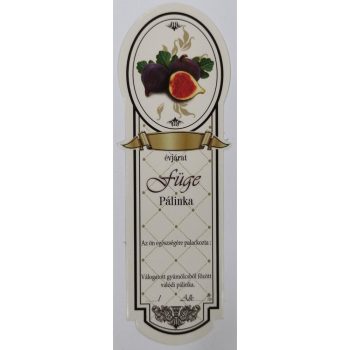 Üv.címke pál.10 db-os KESKENY füge