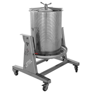   Prés INOX rozsdamentes víznyomásos hidroprés 250L-es Zottel