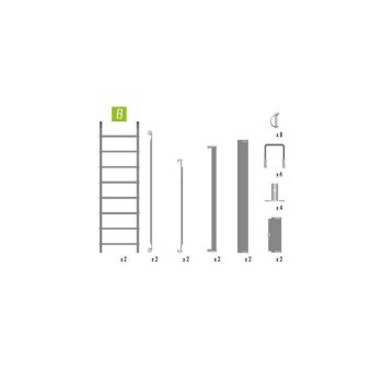 HELIO "B" állvány kiegészítő 5m-re