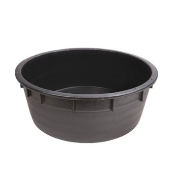 Kád kerek műanyag 110 l-s fekete