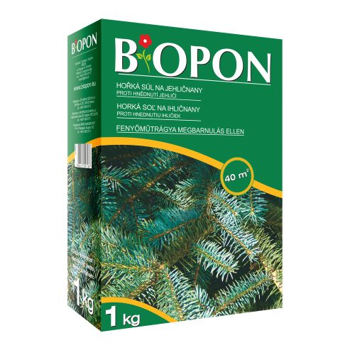 BIOPON Tűlevelű / fenyő barnulása elleni granulált műtrágya 1 kg