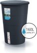 Esővízgyűjtő tartály csappal 160L SMOOTH antracit