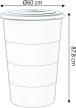 Esővízgyűjtő tartály csappal 160L SMOOTH antracit