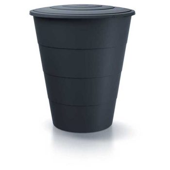 Esővízgyűjtő tartály csappal 210L SMOOTH antracit