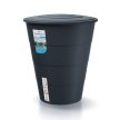 Esővízgyűjtő tartály csappal 210L SMOOTH antracit