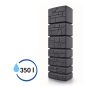 Esővízgyűjtő tartály csappal 350L TOWER STONE antracit