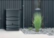 Esővízgyűjtő tartály csappal 350L AQUA TOWER antracit
