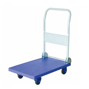 Áruszállító kocsi 150 kg teherbírású, műanyag platóval