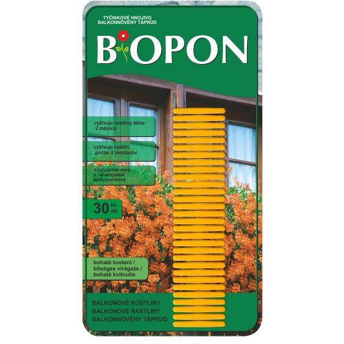 BIOPON táprúd Balkon 30 db/csomag