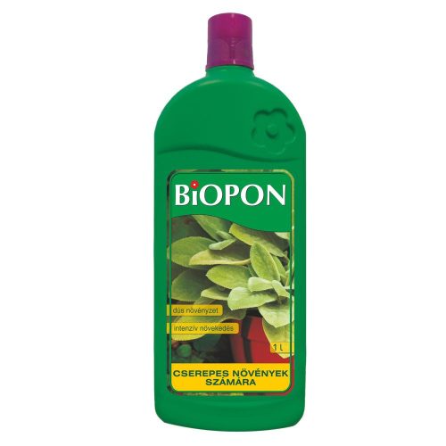 BIOPON Cserepes növény tápoldat 1 l
