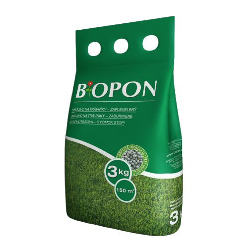 BIOPON Elgazosodott gyep granulált műtrágya 3 kg