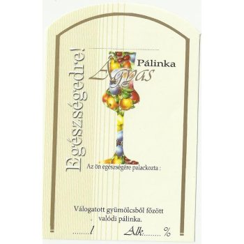 Üv.címke pál. 10db-os ágyas