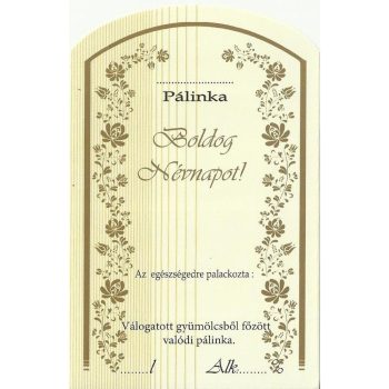 Üv.címke pál. 10db-os névnapos