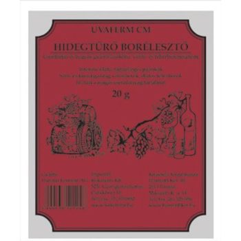 Borélesztő Uvaferm CM hidegtűrő  20 g