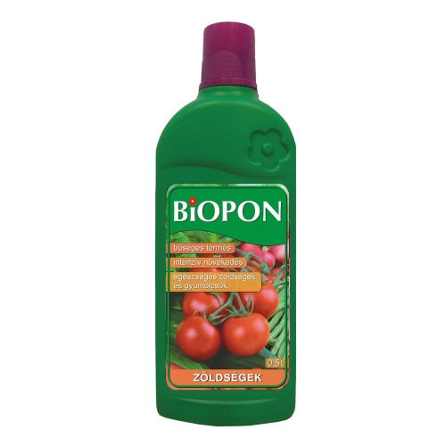 Biopon zöldségfélék tápoldat 0,5l