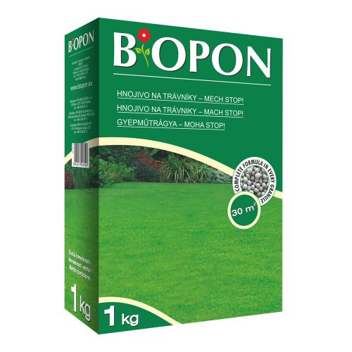 BIOPON Gyeptrágya mohagátlóval 1 kg