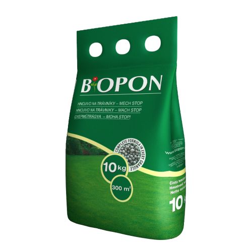 BIOPON Gyeptrágya mohagátlóval 10 kg