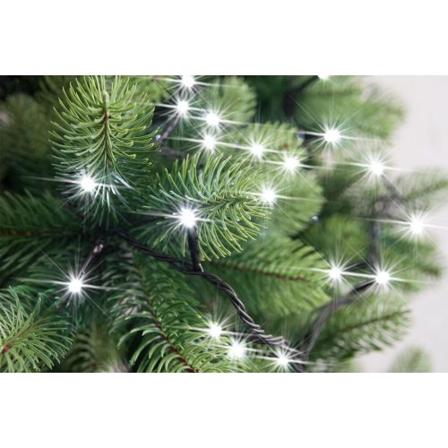 Kültéri hideg fehér 80 LED-s fényfüzér