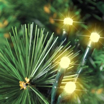 Beltéri meleg fehér 80 LED-s fényfüzér