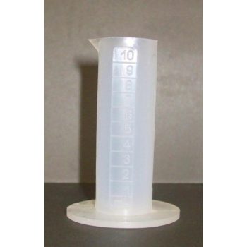 Mérőhenger műa. 10 ml talpas