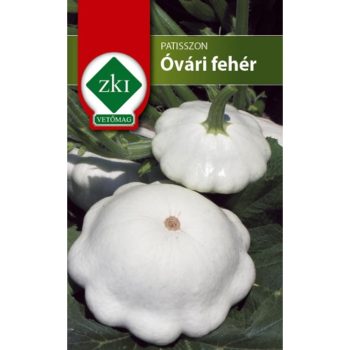 Vetőmag patisszon Óvári fehér 2,5 g ZKI