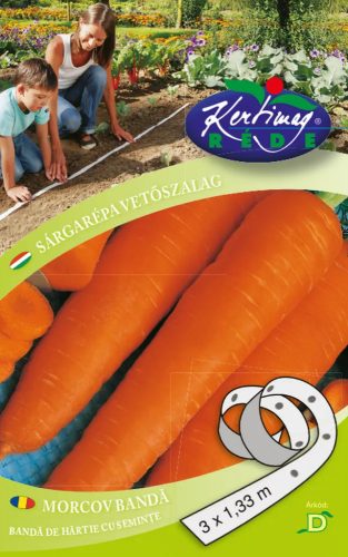 Vetőmag sárgarépa Flakker magszalag Réde