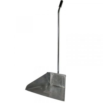 Nyeles szemetes lapát fém fejjel