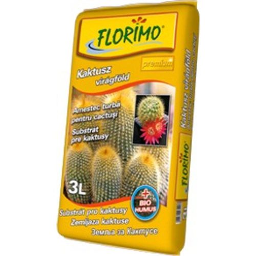 Virágföld kaktusz 3 l-s Florimo