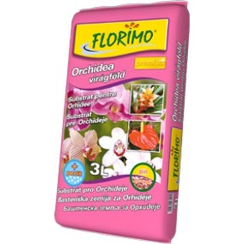 Virágföld orchidea 3 l-s Florimo