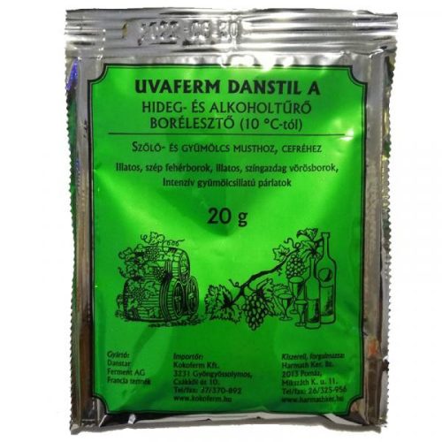 Borélesztő Uvaferm Danstil A 20 g