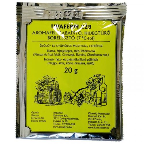 Borélesztő Uvaferm 228 aromaf., hidegtűr