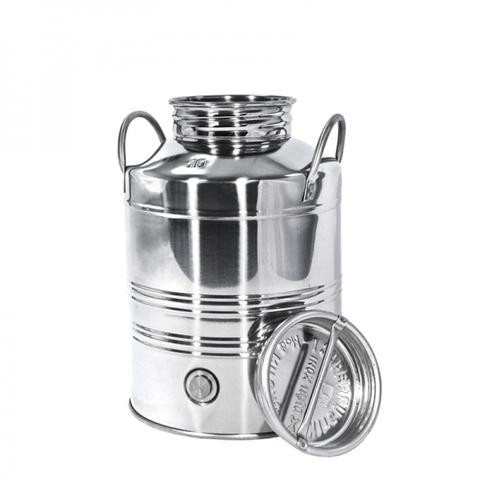 Rozsdamentes tartály/kanna füles 10 l +